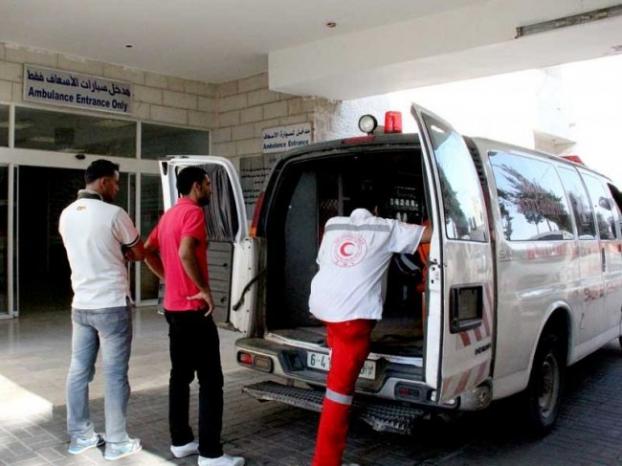 إصابة 5 مواطنين في حادثي سير وسط قطاع غزة