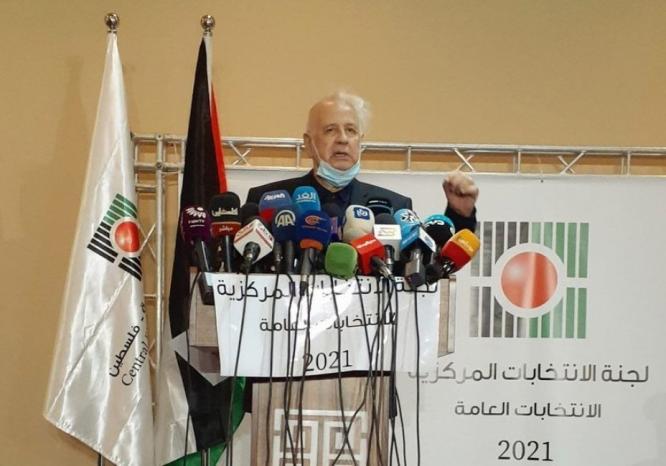 حنا ناصر يعلن الجدول الزمني للانتخابات العامة 2021
