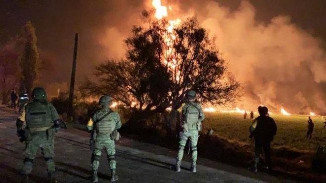 ارتفاع حصيلة انفجار أنبوب النفط في المكسيك إلى 125 قتيلا