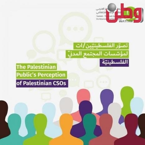 دراسة: نصف الفلسطينيين/ات يستطيعوا لمس أثر عمل مؤسسات المجتمع المدني