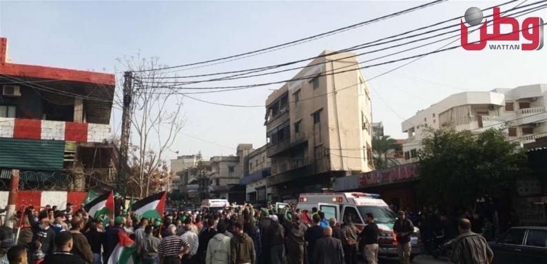 ضحايا وإصابات في اطلاق نار أستهدف جنازة الشاب شاهين في برج الشمالي في لبنان