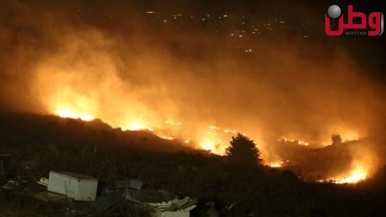 توسع رقعة الحرائق جنوب لبنان وسط مناشدات استغاثة