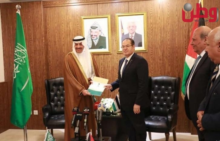 سفير السعودية لدى فلسطين سيقدم خلال أيام أوراق اعتماده الرسمية أمام الرئيس محمود عباس