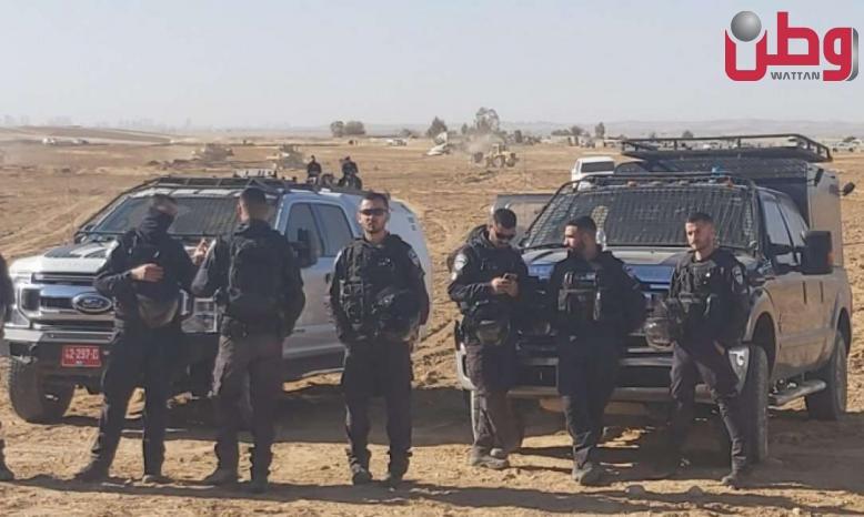 احتجاجاً على التجريف: إضراب بقرى بالنقب احتجاجاً على التجريف: إضراب بقرى بالنقب