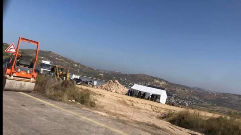 مستوطنون يقيمون بؤرة جديدة على أراضي جبع جنوب جنين