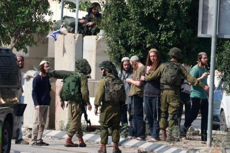 إصابة مواطن في هجوم للمستوطنين على قرية كقر مالك شرق رام الله