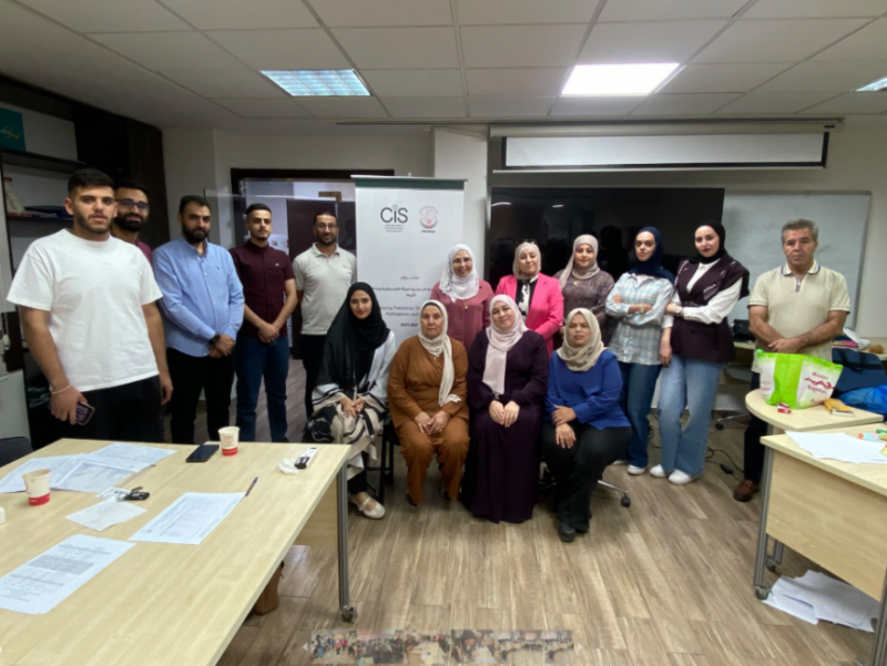 جمعية المرأة العاملة الفلسطينية للتنمية تنفذ تدريباً لتعزيز أدوار الرجال والشباب في دعم المشاركة السياسية للنساء