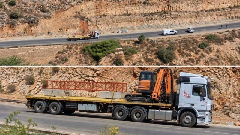 الاحتلال يشرع بتركيب بوابة حديدية على طريق "الجريوت" غرب رام الله