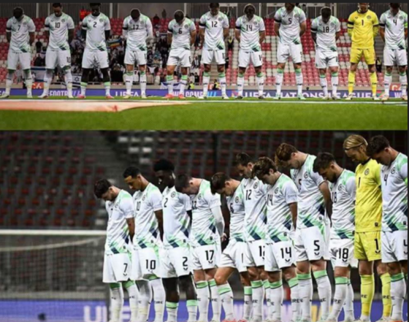 احتجاجا على مجازر الاحتلال.. لاعبو أيرلندا يرتدون الشارات السوداء خلال مباراتهم مع دولة الاحتلال بدوري الأمم