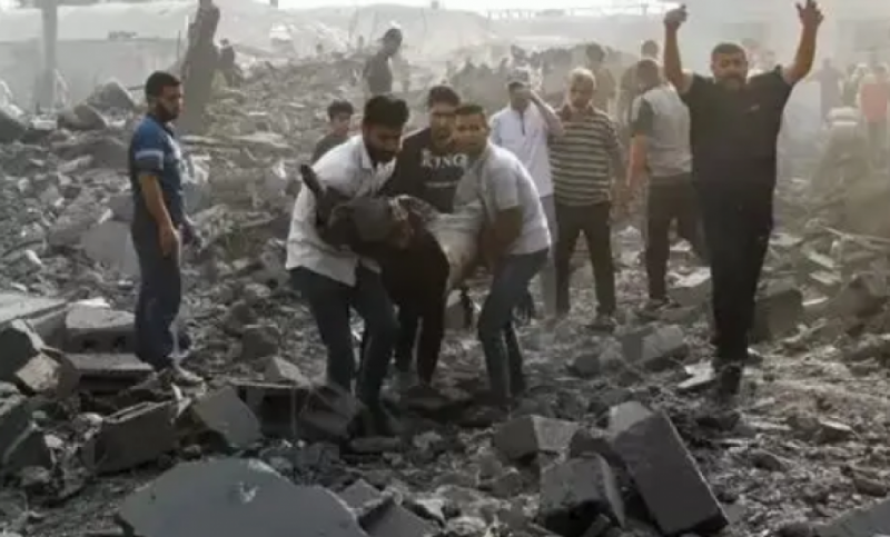 استشهاد مواطن في قصف للاحتلال شرق مدينة غزة