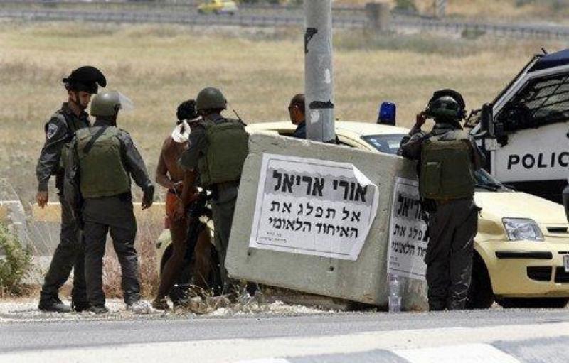 الاحتلال يحتجز مركبة وسائقها عند بوابة جناتة الحديدة شرق بيت لحم