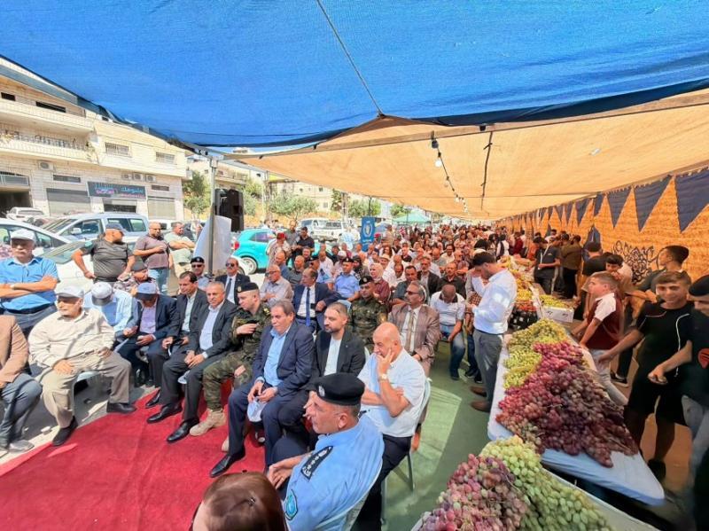 الإغاثة الزراعية وشركاؤها يفتتحون أيام تسويق العنب في بيت لحم لتعزيز صمود المزارعين