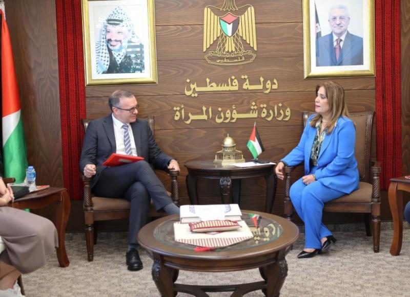 وزيرة شؤون المرأة تبحث مع برنامج الأمم المتحدة الإنمائي سبل التعاون والبرامج المشتركة